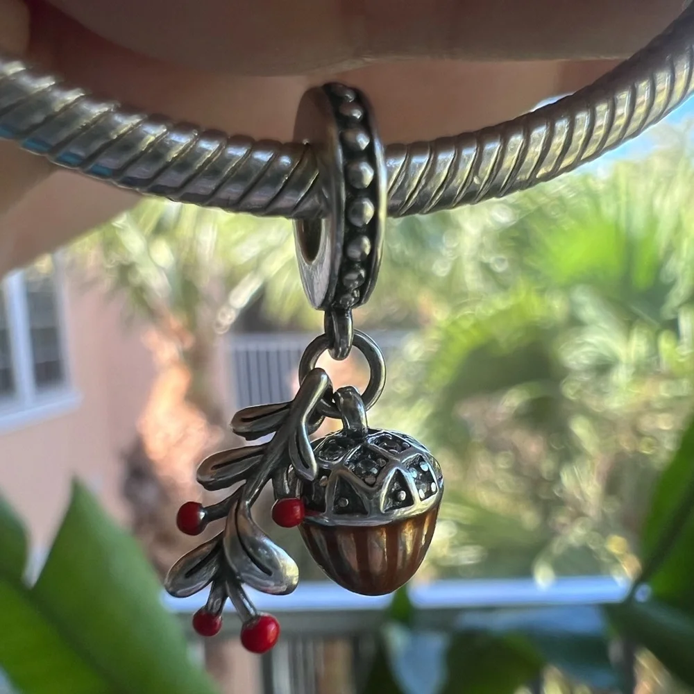 Acorn Dangle Charm